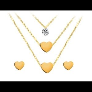 HYPOALLERGENIC 316L Stainless Steel 18K GP jewelry